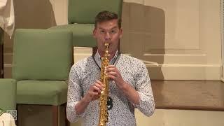 "La Majesté and La Vaillance" (Telemann), Nathan Mertens, soprano saxophone