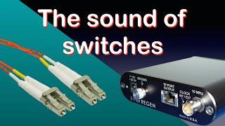 The sound of network switches