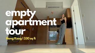 Hong Kong Empty Apartment Tour | 1 bedroom 330 sq ft