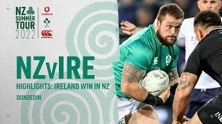 Ireland's First Win Against The All Blacks In New Zealand