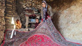 Beauty in Simplicity: Iranian Rug, a Gift for Resilient Nomadic Mother