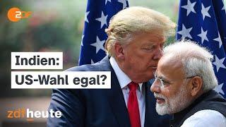 Warum sich Indien kaum für den Trump-Sieg interessiert | auslandsjournal