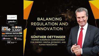 Balancing Regulation and Innovation: : Günther Oettinger | The News9 Global Summit