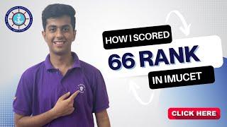 HOW I SECURED RANK 66 IN IMUCET| Indian Maritime University Common Entrance Test|@Livingthelallalife