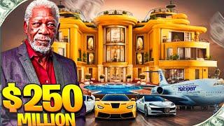 Morgan Freeman's Luxury Lifestyle  2024