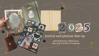 2025 journal and planner line-up | Hobonichi, passport TN, Hemlock and Oak