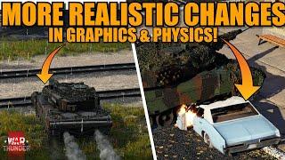 NEW RAIN, NEW PHYSICS in OBJECTS, MORE DESTRUCTION & MORE graphical FEATURES added - War Thunder DEV