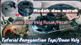 Cara Ganti Topi Velg / Daun Velg simpel, kuat dan mudah diterapkan | Peluang Usaha