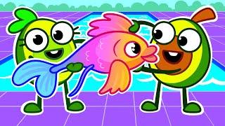Magic Fish Rescue!  | Funny Adventure with Pit & Penny 