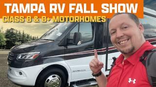 RV Show with Class B and B+ Motorhomes!