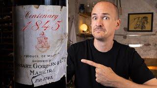 177 YEARS OLD! Drinking the OLDEST WINE ever.