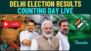 Delhi Election Results LIVE | Hattrick For AAP or Comeback For BJP? Assembly Election Results 2025