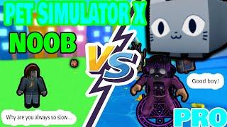 Noob vs Pro | Pet Simulator X