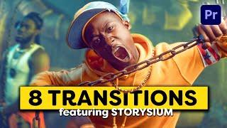 8 Simple TRANSITIONS featuring STORYSIUM (Premiere Pro Tutorial)