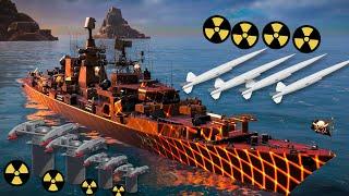 Rf Kerch With ️Full  Nuclear Build |Modern Warships #modernwarships