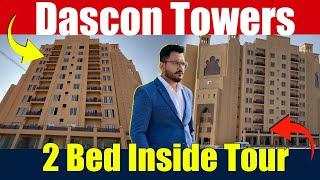 Dascon Towers 2 Bed Apartments Inside Tour| Bahria Apartments On Installments #bahriatown #karachi