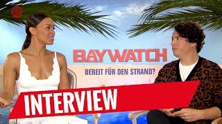 Jon Bass & Ilfenesh Hadera Interview | BAYWATCH