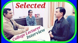 English #Lecturer Interview : #Teacher Interview