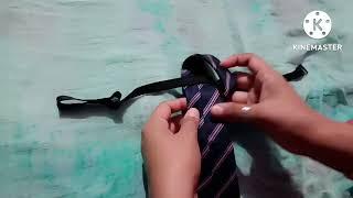 छोटे बच्चों की टाई को कैसे ठीक करे#tie#tiewithrubberstripe