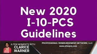 Medical Coding | 2020  I-10-PCS Guidelines