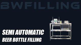 Best Semi Automatic Beer Bottle filling machine of 2024 Chinese Manufacture.Bwfilling