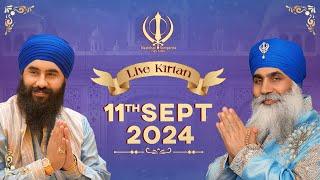 Live Kirtan from MGC | 11Sep24m | Neeldhari Samparda | Bhai Nirmal Singh Ji Khalsa