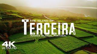 TERCEIRA Island  Drone Aerial 4K 2024 | Azores Açores Portugal