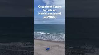 Off market oceanfront condo for sale on Hutchinson Island FL. 2 bed 2 bath $389,000