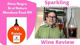 Alma Negra Brut Nature Rosé NV - 92 Points