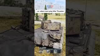 Girls vs. Guys in War Thunder: