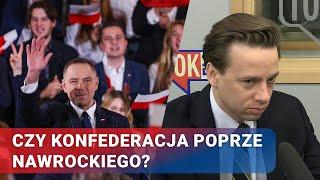 Nawrocki odbierze głosy Konfederacji? Bosak nie ma wątpliwości