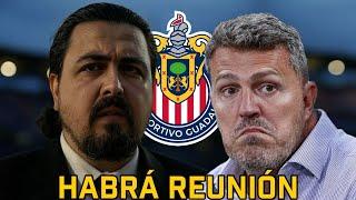 HABRÁ REUNIÓN entre directiva y DT | Noticias Chivas