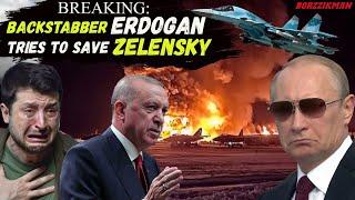 RUN Before It's Too Late: TURKEY Offered Zelensky Asylum amid Putin's Order to ARREST Him