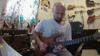 Queen - bohemian rhapsody guitar solo cover