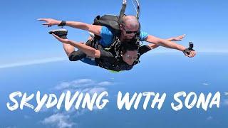 Skydiving with Sonakshi! Welcoming 2025 on a real HIGH note! HAPPY NEW YEAR! #viralvideo #trending