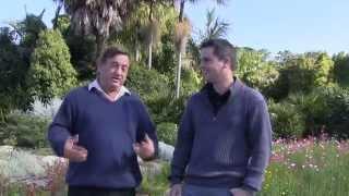 Matthew Carroll (Hortiman) with Angus Stewart - Australian Garden Show Sydney 2014