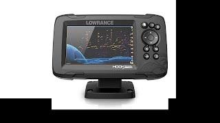 Lowrance HOOK Reveal 5x SplitShot - 5-inch Fish Finder with SplitShot Transducer, GPS Plotter