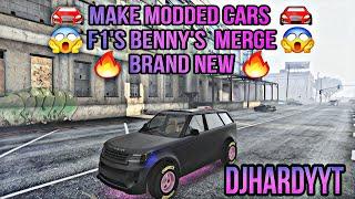 GTA V ONLINE BRAND NEW CAR 2 CAR F1'S BENNY'S MERGE GLITCH AFTER PATCH 1.68