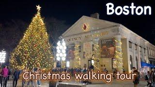 Christmas in Boston - Holiday Lights Walking Tour - Top places to visit -