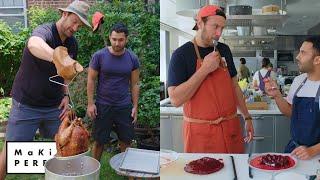 Brad and Andy Try to Make the Perfect Turkey & Cranberry Sauce | Making Perfect: Thanksgiving Ep 1