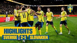 Highlights | Sverige – Slovakien 1-2 | Gruppseger och uppflyttning