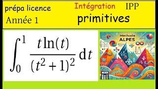 Intégration -MPSI PCSI MP2I -IPP -