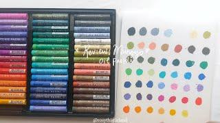 review oil pastel : mungyo oil pastel 48 colors