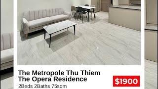 THE OPERA RESIDENCE THE METROPOLE THU THIEM 2 BEDROOMS 75 SQM