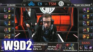 Cloud 9 vs TSM | S5 NA LCS Spring 2015 Week 9 Day 2 | C9 vs TSM (Team Solomid) W9D2G2 VOD 60FPS