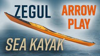 Zegul Arrow Play Sea Kayak Overview - Bow to stern