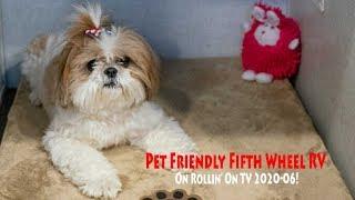 Pet friendly RV from Highland Ridge RV on this Rollin' On TV Show Segment 2020-06