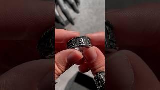 Vintage Viking Rune Ring | Stainless Steel Jewelry | ULiking Jewelry Unboxing