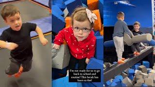 Jackson Roloff and Lilah Roloff Fun Together at Sky Zone Trampoline Park 2022 Updates