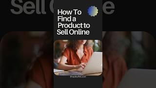 How To Find a Product to Sell Online  #digitalmarketing  #ecommerceplatform #shorts